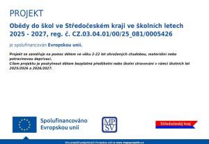 Projekt"Obědy do škol"